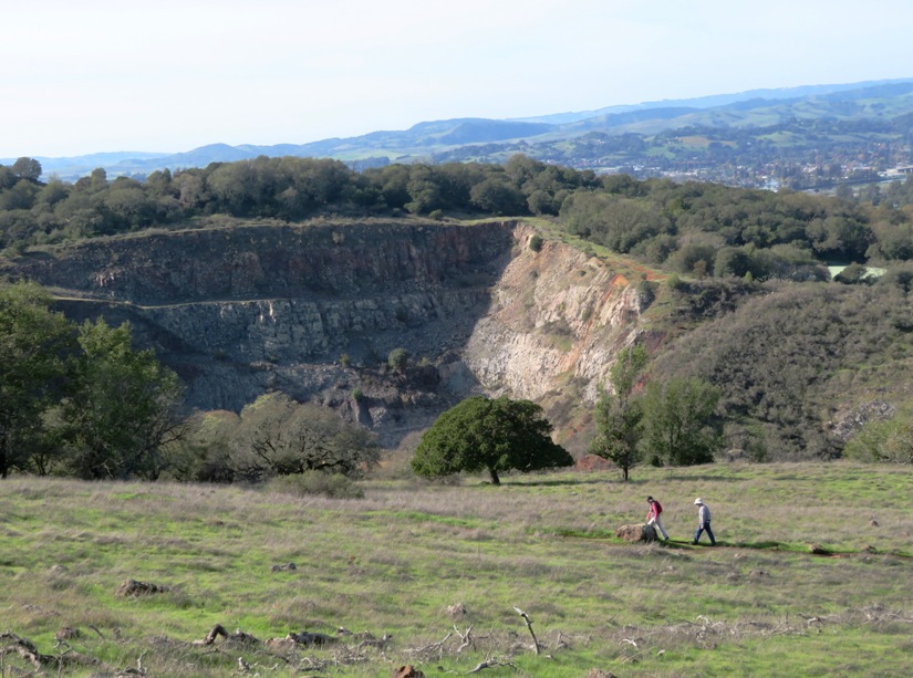 Quarry near the Skyline Trail