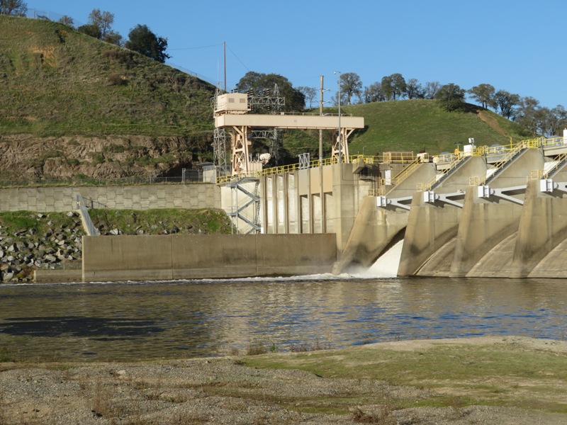 North view of Nimbus Dam