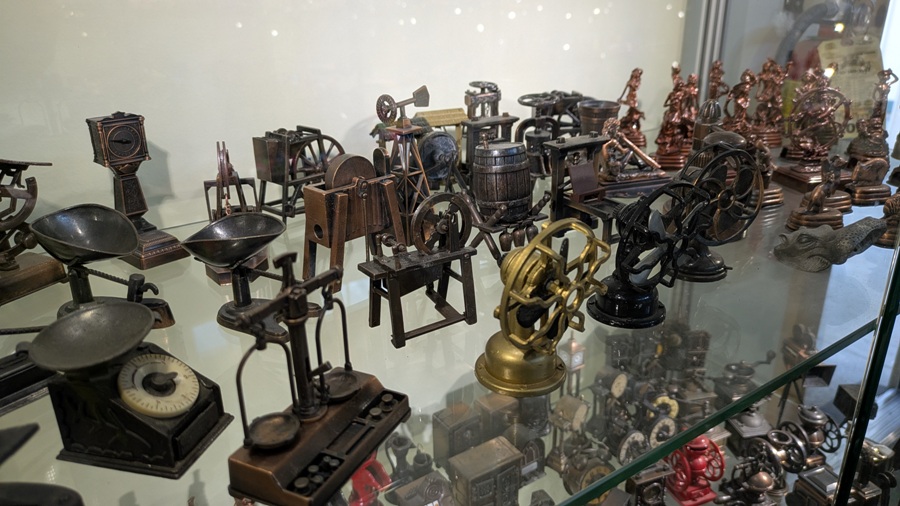 Mini sculpture pencil sharpeners