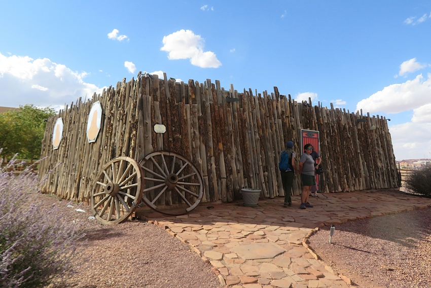 Carmen and Robin at shade house