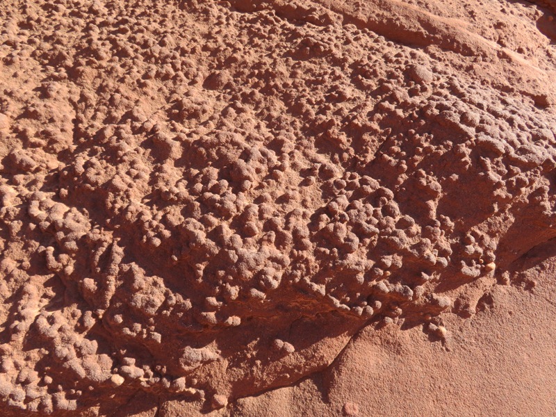 Boulder with lots of small bumps