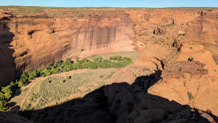 View of canyon from different angle