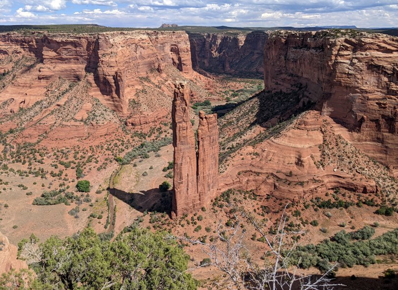 Spider Rock in Canyon de Chelly