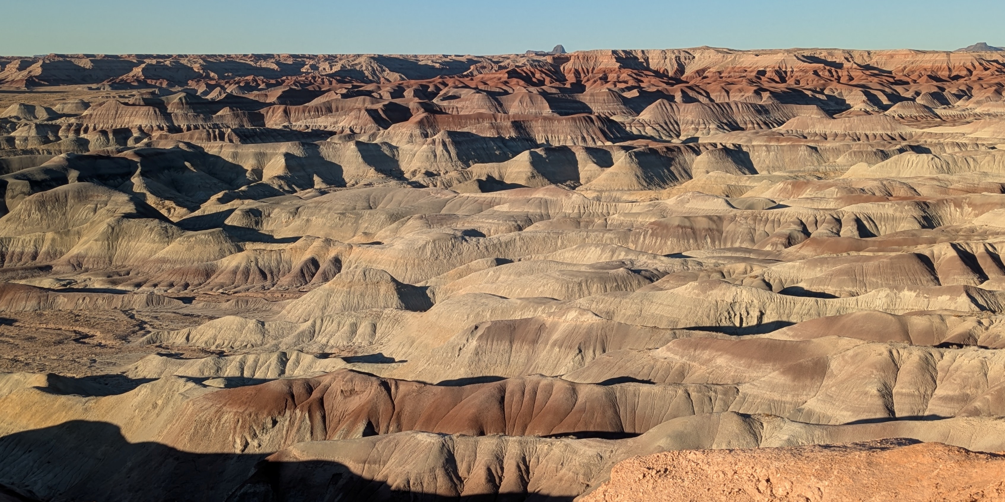 View of the Little Painted Desert