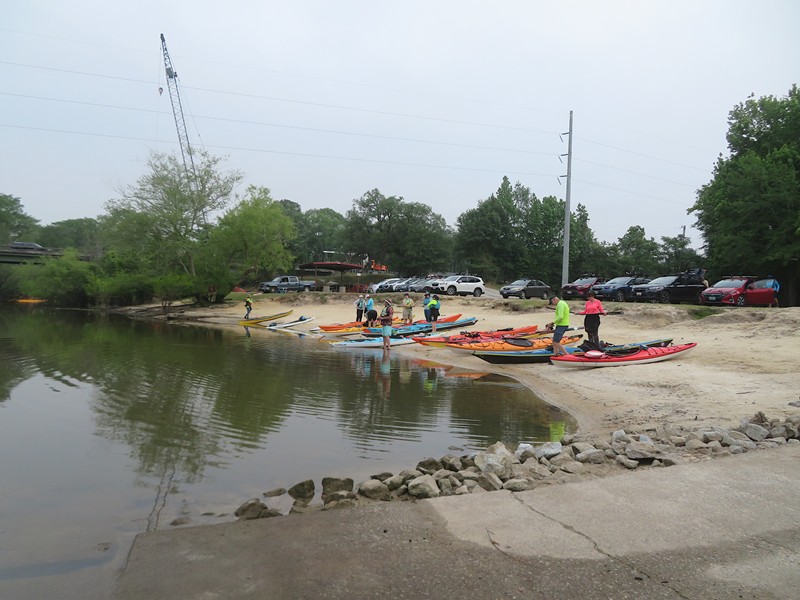 Beach at Steel Bridge Boat Landing