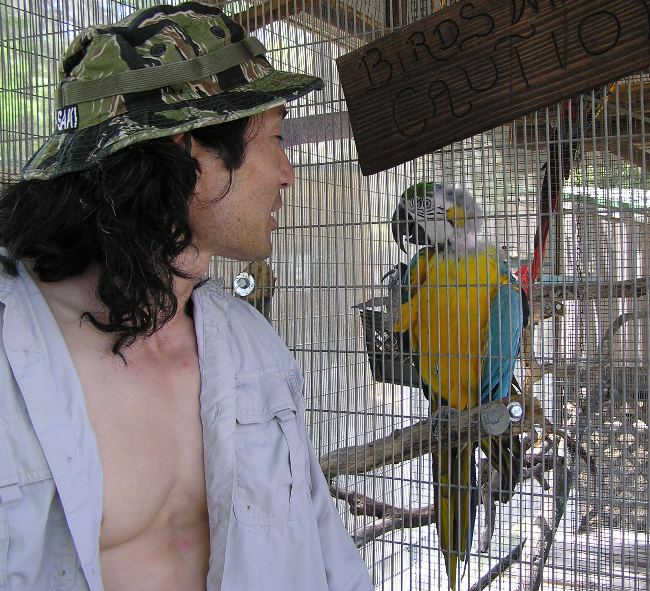 Me and macaw