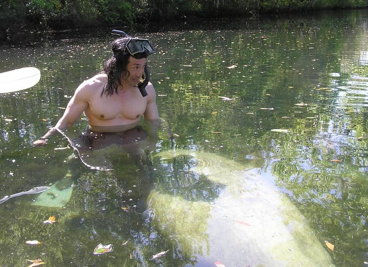 Me and manatee