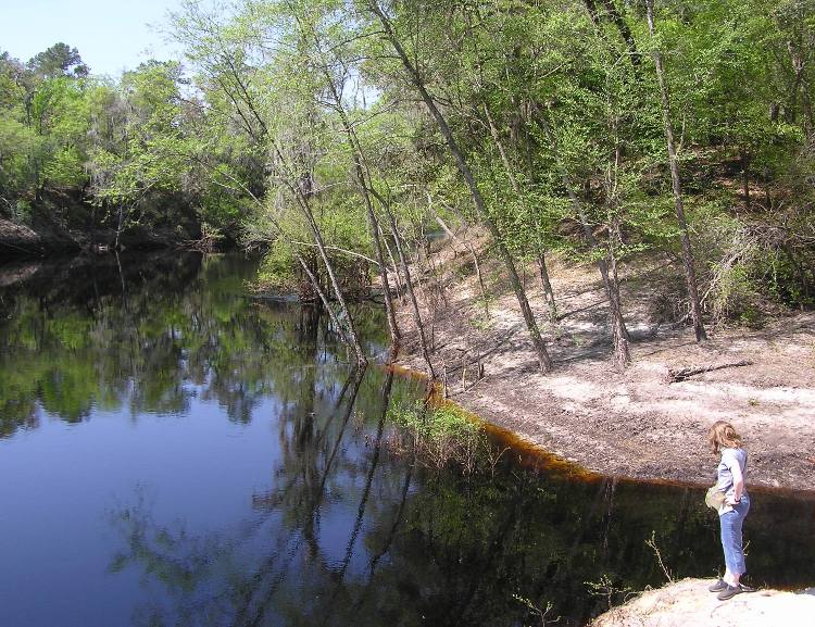 Norma near the boat ramp