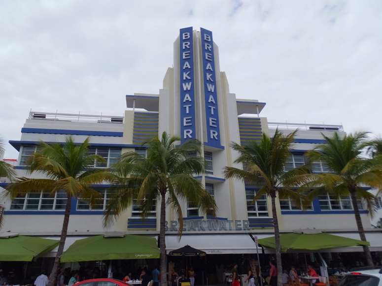 The Breakwater Hotel, a fine example of art deco