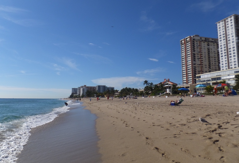 Sandy beach