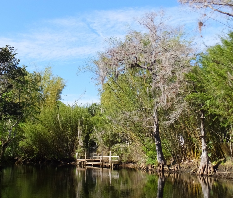 Wooden pier at Trapper Nelson Interpretive Site