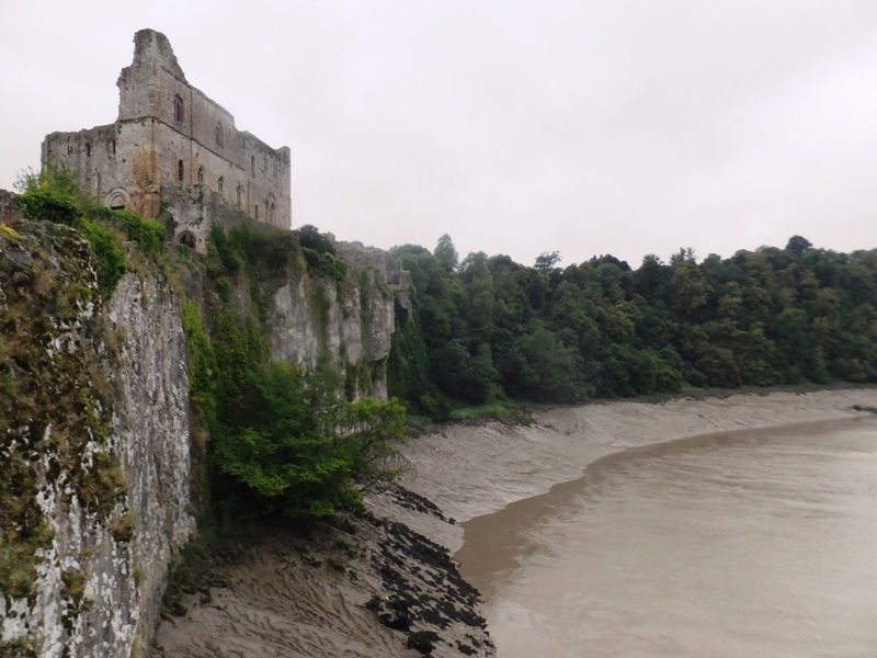 Chepstow Castle and Wye River