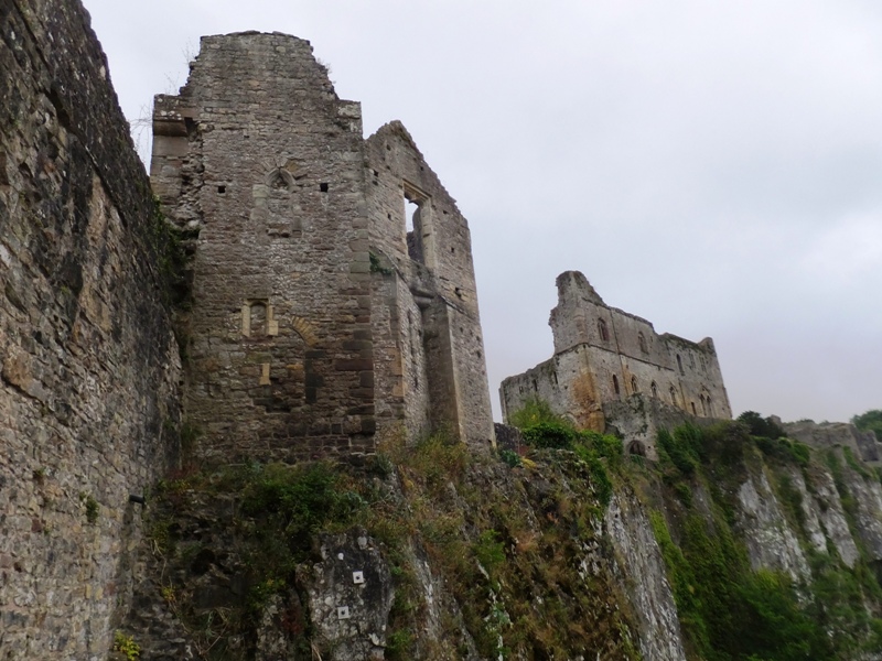 A tall part of the castle
