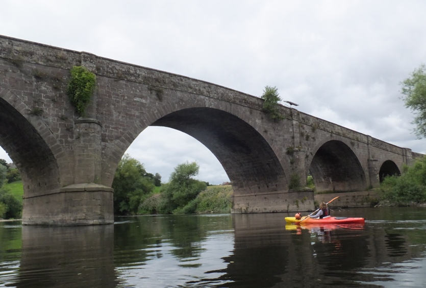 Norma approaching one of the nicer bridges