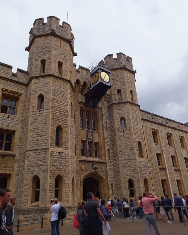 Jewel House with protruding clock