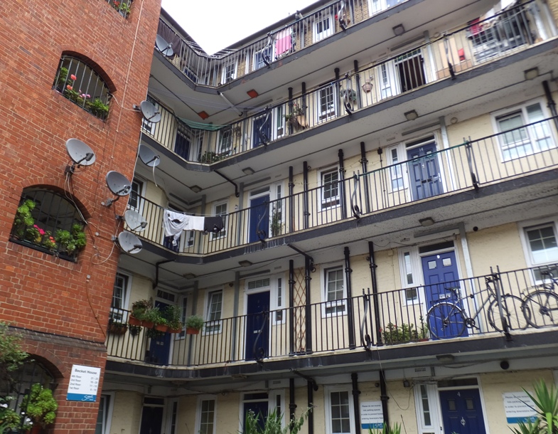 Condo, viewed from the outside