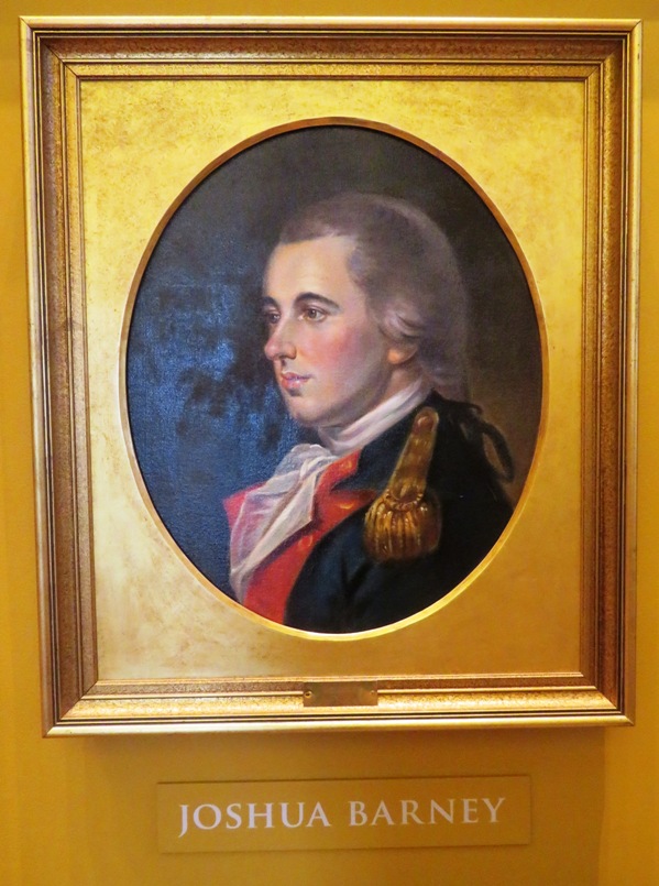 Painting of Joshual Barney