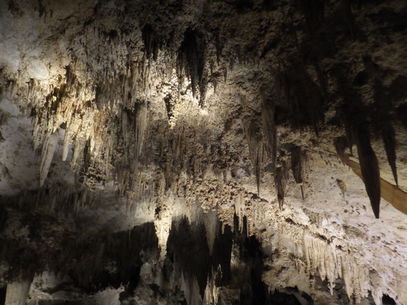 Lots of stalactites
