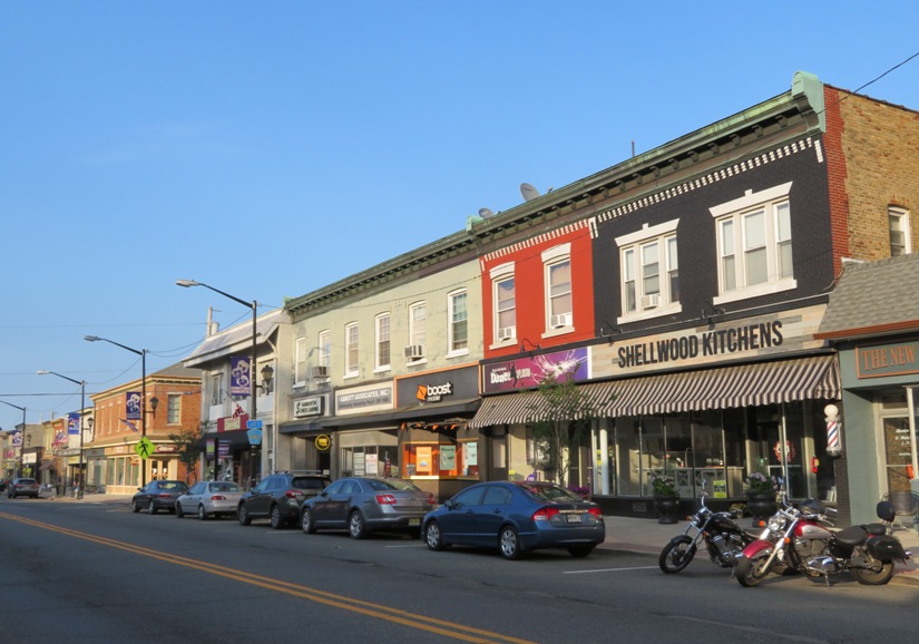 Street-view of Hammonton