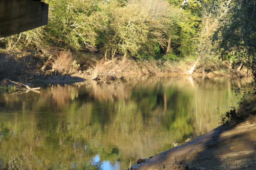 Calm, narrow water