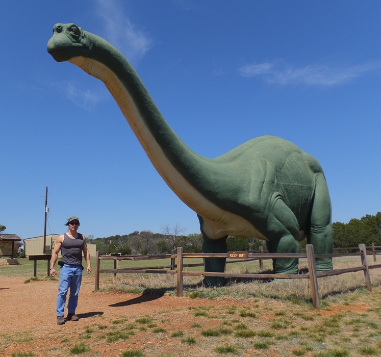 Me and sauropod
