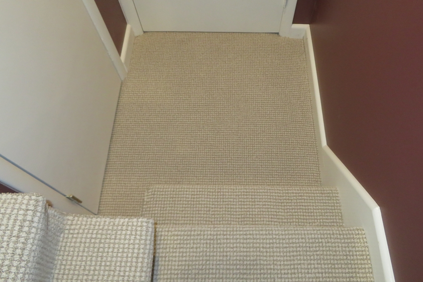 North side of stair landing