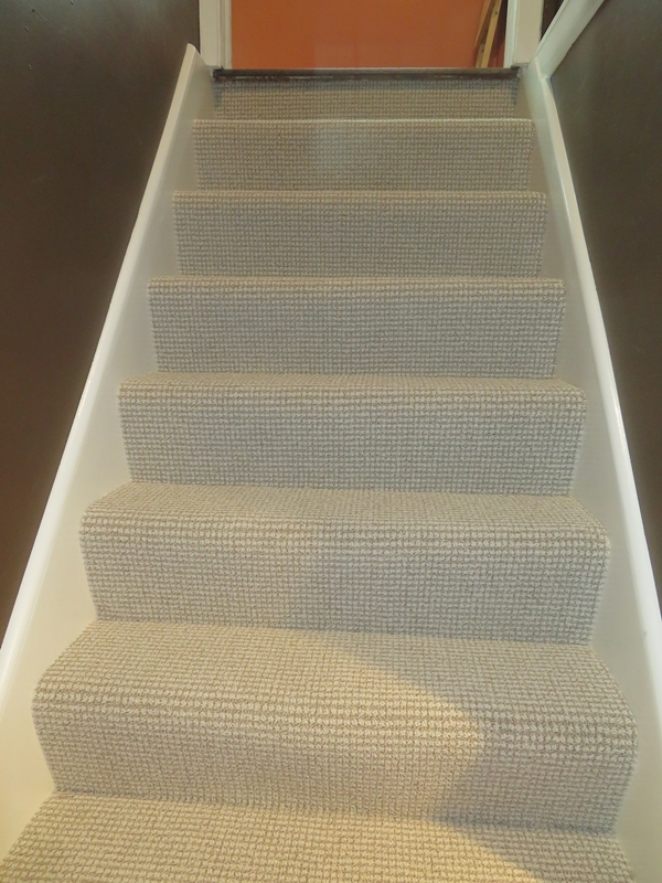 Upward view of steps