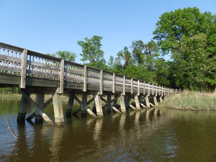 Cross Island Trail bridge