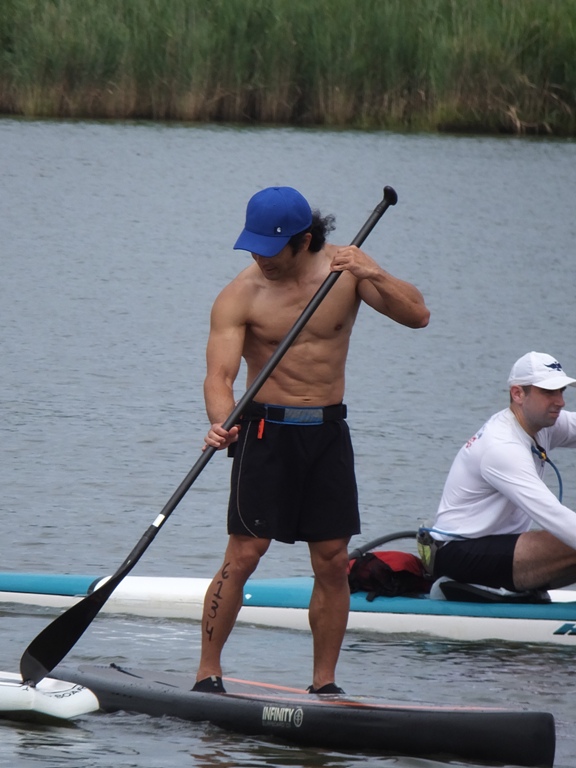 Me on the Infinity with other paddlers around me