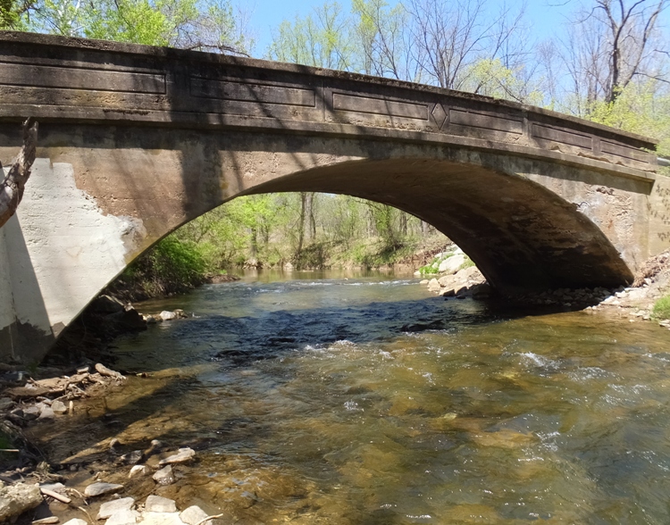 Old Columbia Road bridge