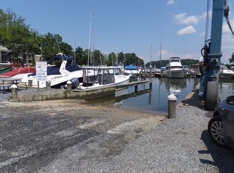 Boat ramp at Smith's Marina