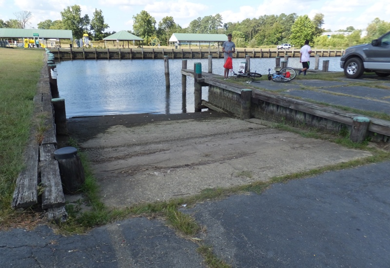 Federalsburg Recreation Park and Marina boat ramp