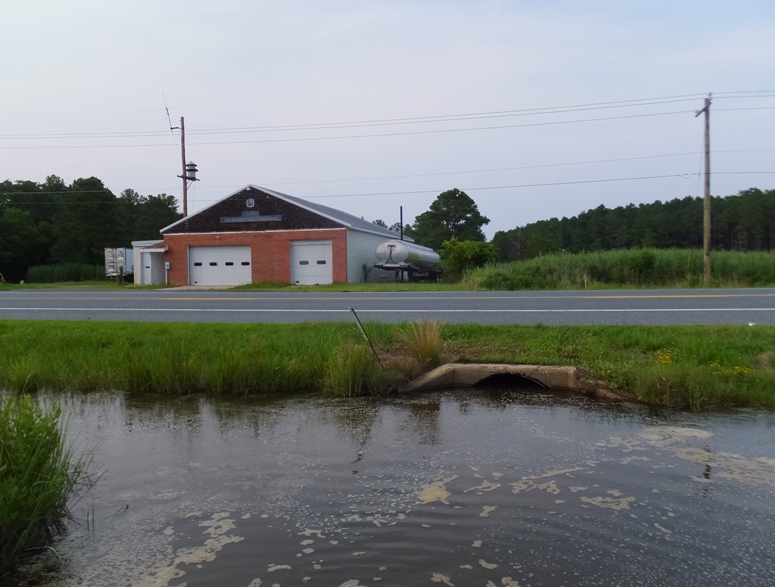 Road across from fire station
