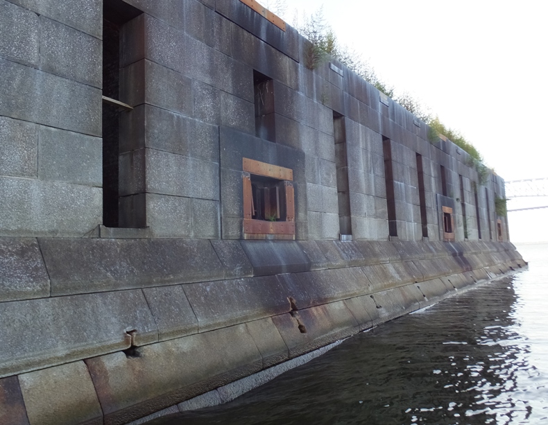 Portals in the stone wall