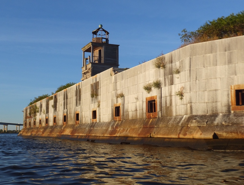 Side view of lighthouse