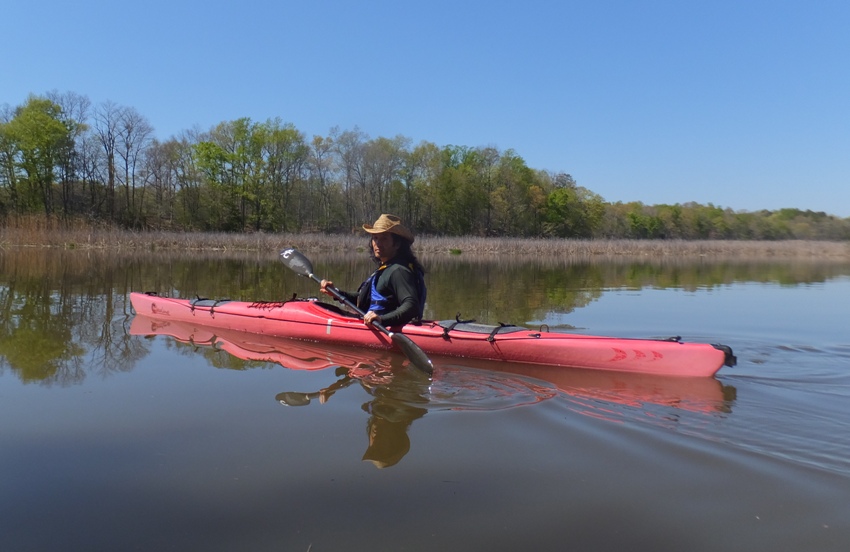 Me on my red Prijon Catalina