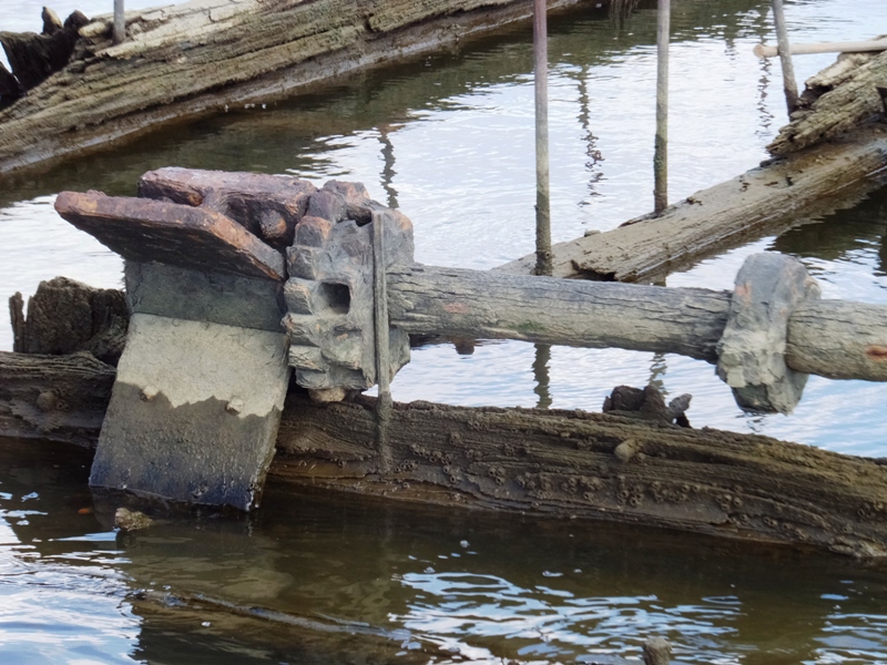 Large gear that indicate some type of machinery