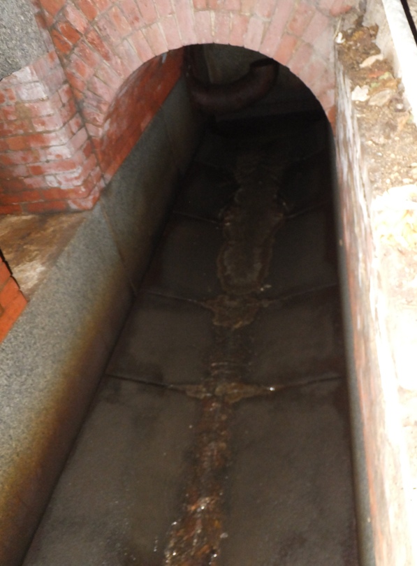 Likely stone water drain gutter