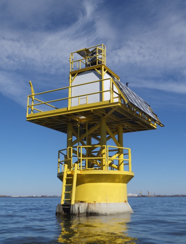Yellow data collection station