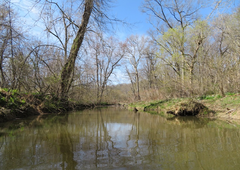 Creek opening