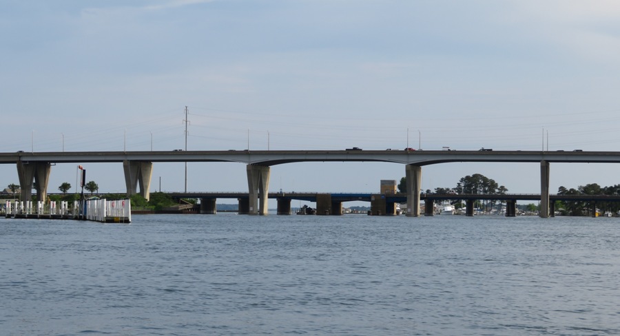 Two bridges over Kent Narrows