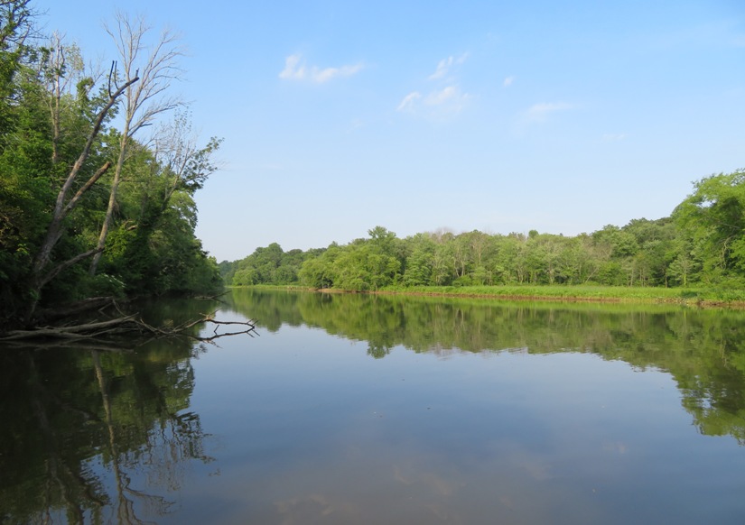 Serene water view