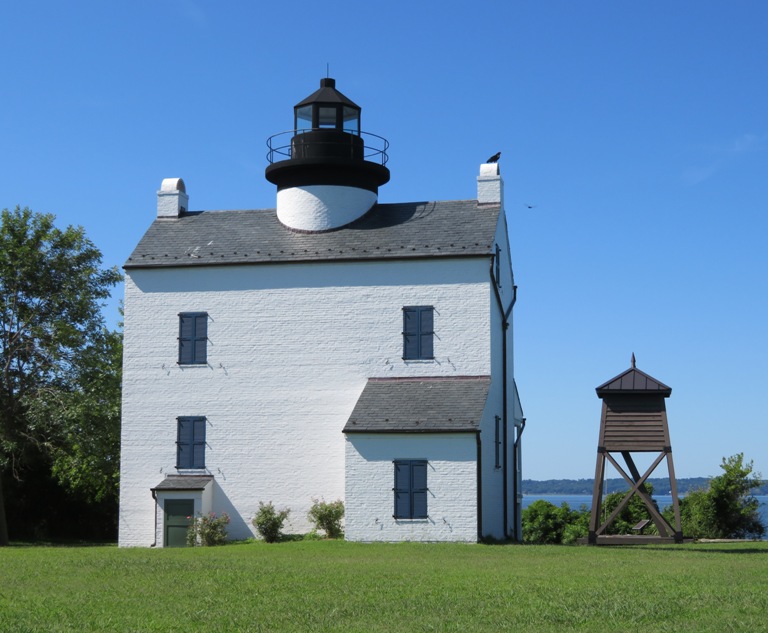 Blackistone Island Light and bell tower