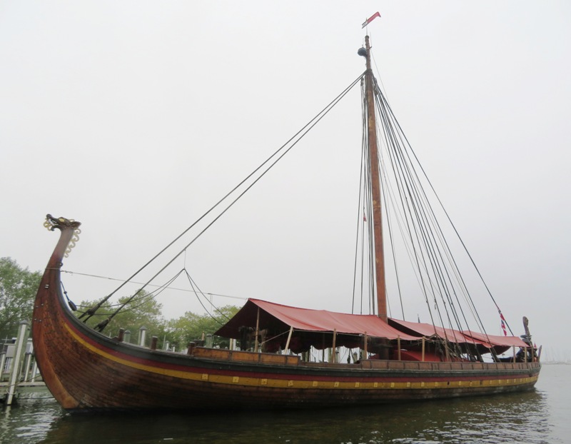 Starboard side of ship