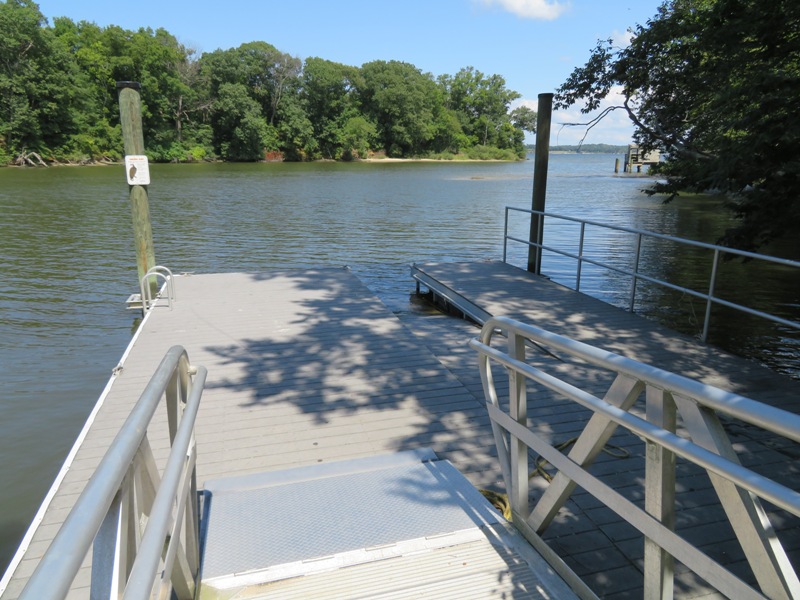 Greenwell State Park aluminum pier