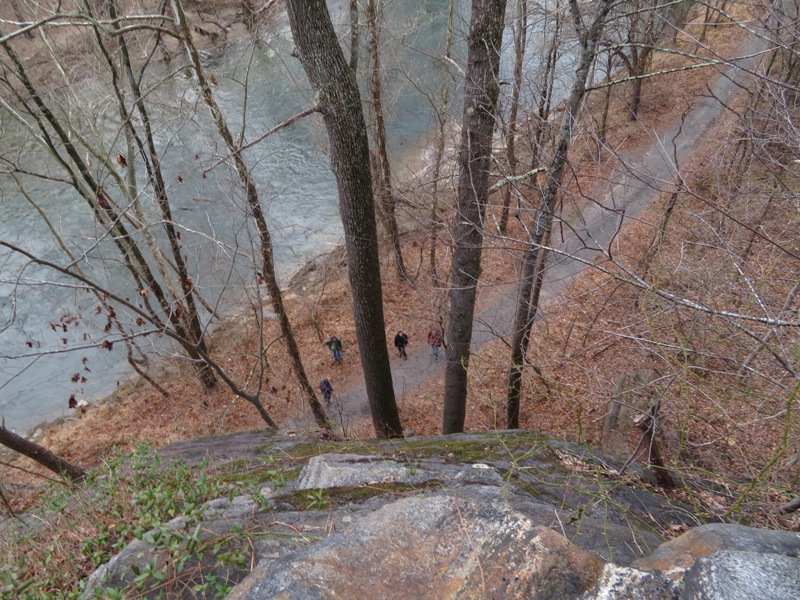 View from the top of Alberton Rocks