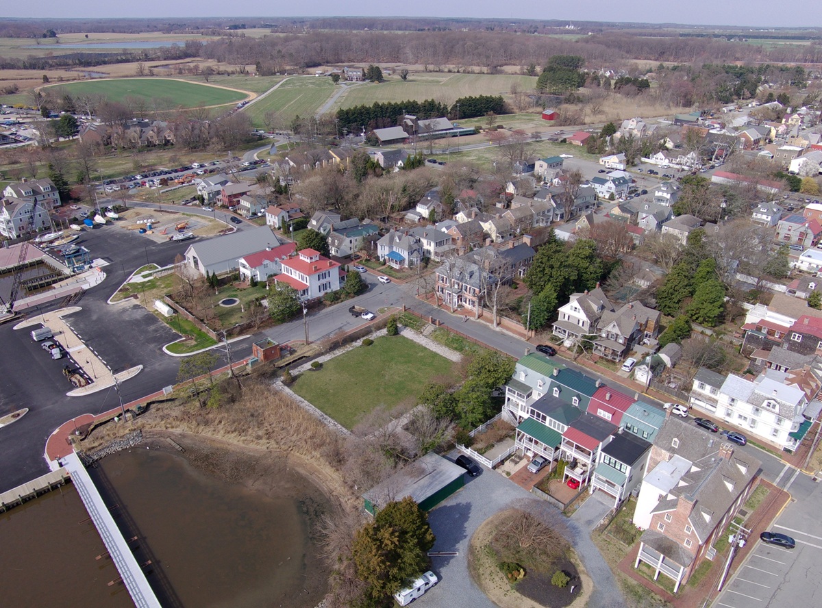 Southwest view of Chestertown