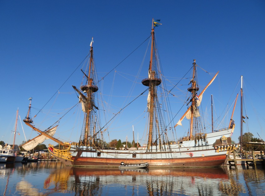 View from port side