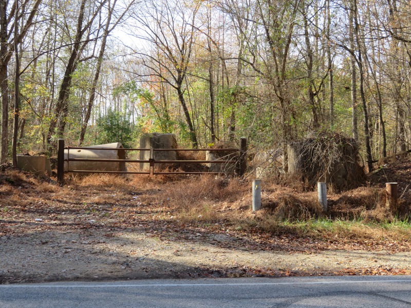 Vehicle gate and bollards