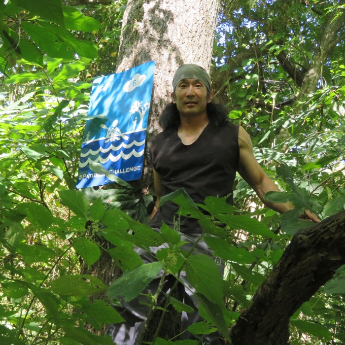 Me with Patuxent Challenge sign #6